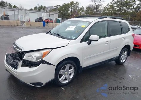 2015 Subaru Forester 2.5I Premium z USA, uszkodzony, nr VIN JF2SJADC5FH506905